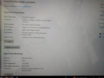 Computer portatile asus n55jv usato, modello touch screem - Anteprima 5