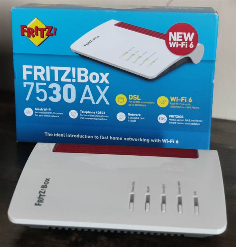 AVM FRITZ Box 7530 AX Wifi 6 NUOVO
