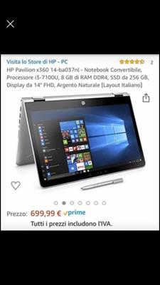 HP PAVILION Convertibile x360