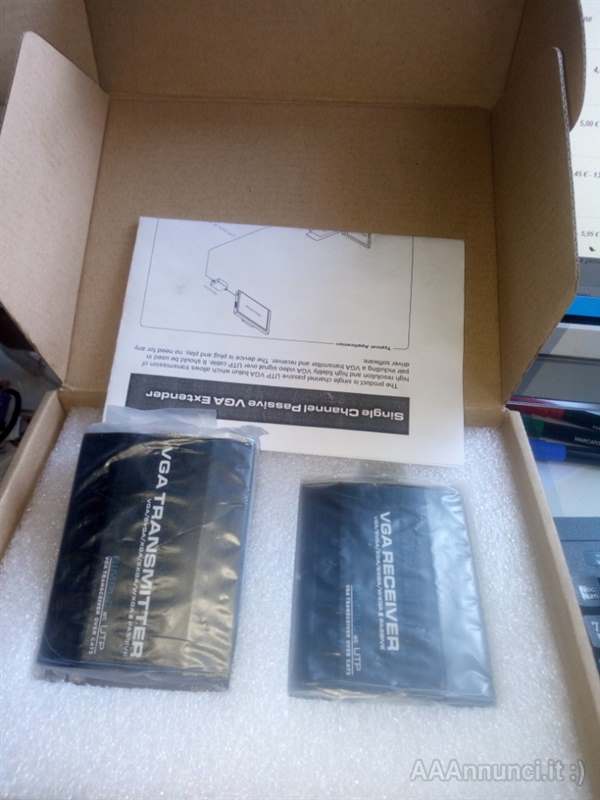Kit Trasmissione Segnale VGA ETUTP801P (Informatica)