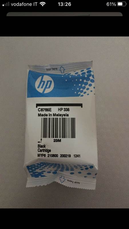 Cartuccia HP 338 nero, originale