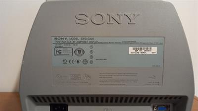 Monitor CRT 17 quot; Sony CPD-G220 multiscan FD Triniton - Anteprima 5