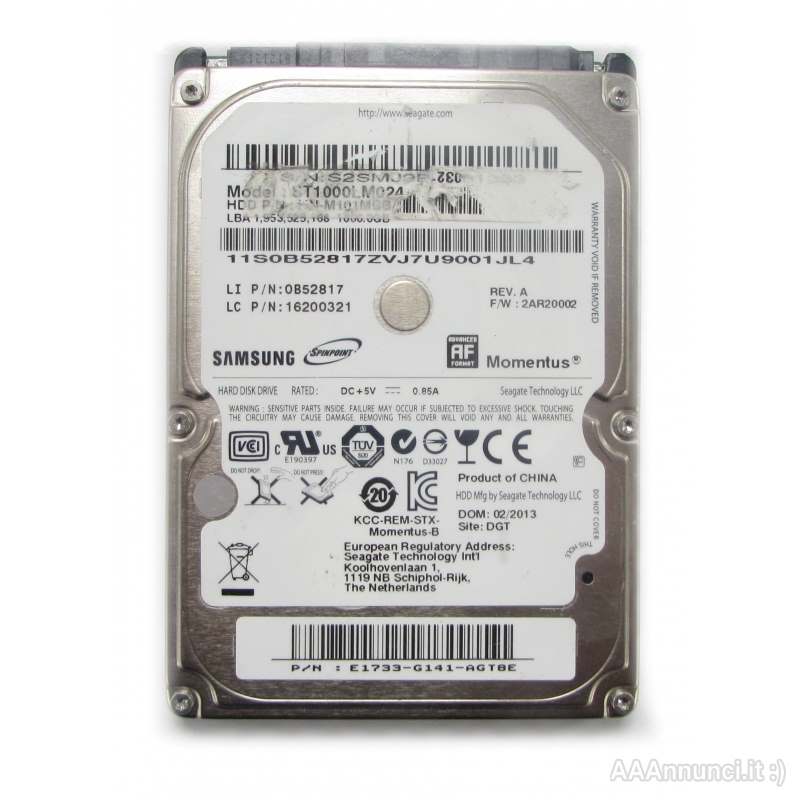 Samsung HDD 1TB 2.5