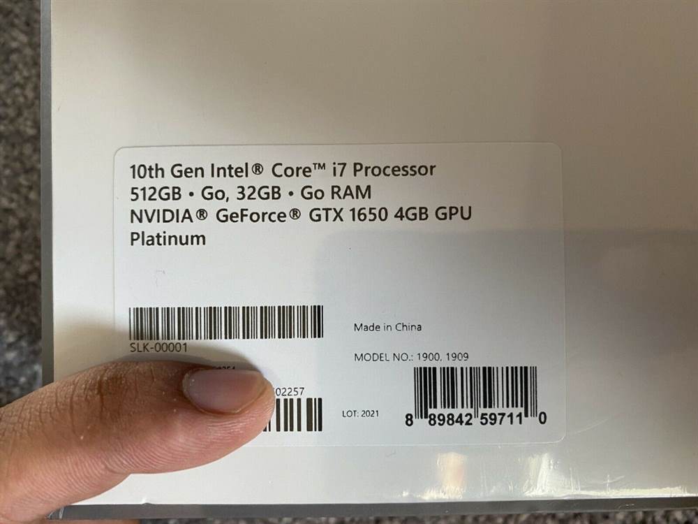 Foto 21xSurface Book 3 13.5 Touch-Screen 880€