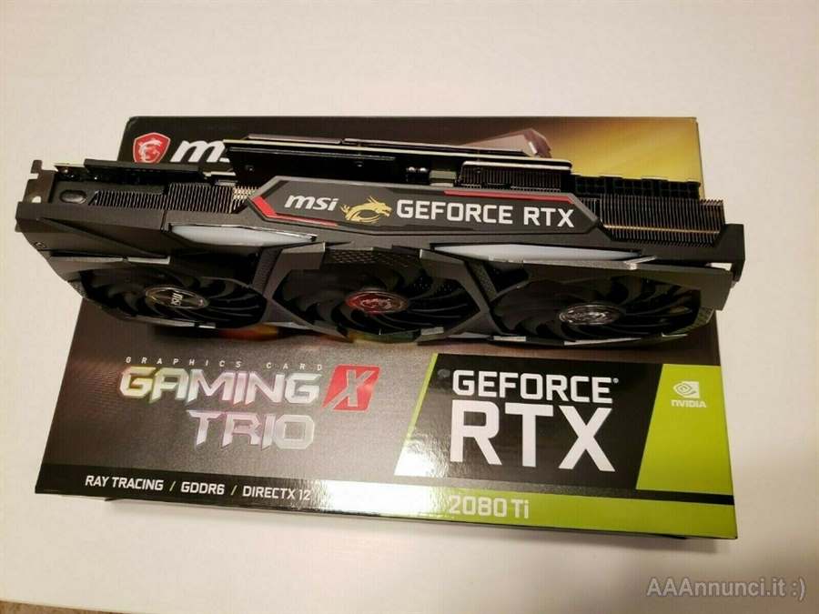For sale MSI GeForce RTX 2080 Ti GAMING X TRIO