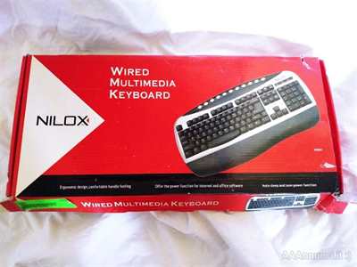 Ps2 tastiera multimediale Nilox k 3004
